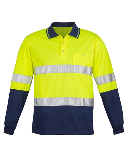 2 Tone Poly Mesh polo