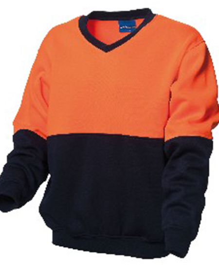 V Neck Fleece jumper