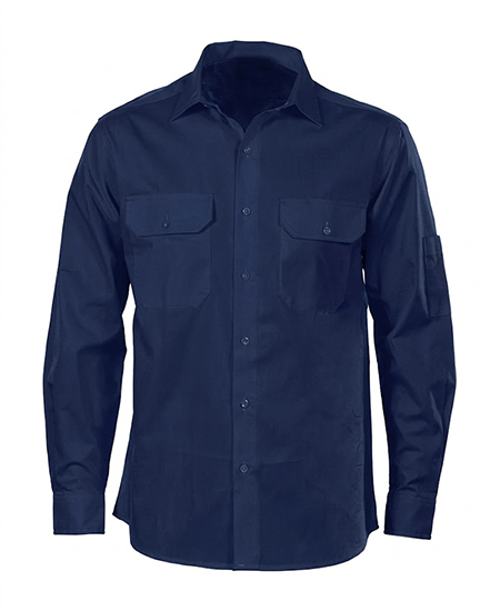 SHIRT 155 GSM COTTON TWILL VENTED